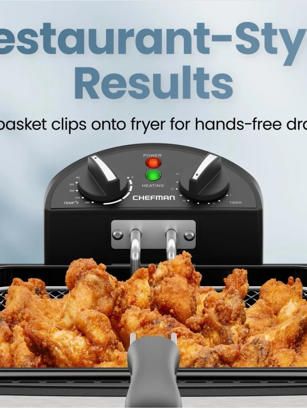Silver & Black Deep Fryer - 4.5-Quart Capacity